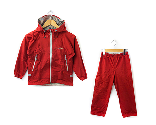 中古 Mont Bell モンベル レインウェア レイントレッカー キッズ 上下セット レッド 130 中古販売一覧 登山 キャンプ用品中古販売キュートレック 中古 Mont Bell モンベル レインウェア レイントレッカー キッズ 上下セット レッド 130 中古販売一覧 登山 キャンプ用品中古販売キュートレック