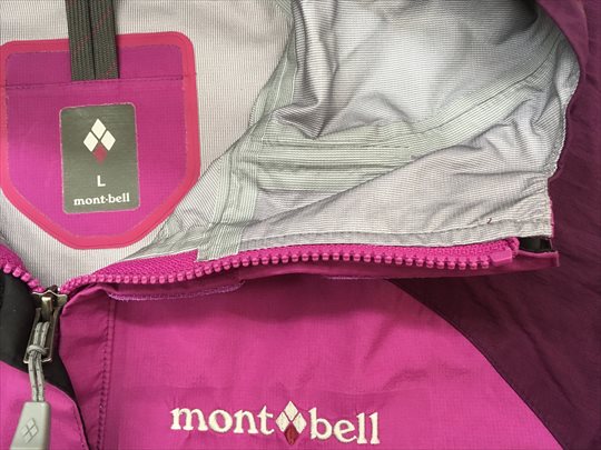 【mont bell / モンベル】レインジャケット：サンダーパス レディース MU/FS Lサイズ　