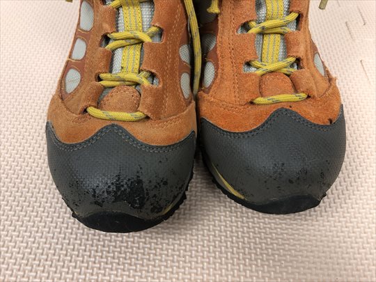 中古 Mont Bell モンベル トレッキングシューズ ティトンブーツ レディース オレンジ 24 5cm 旧モデル 中古販売一覧 登山 キャンプ用品中古販売キュートレック